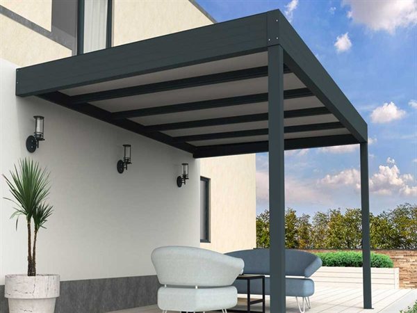 Pergola avec toit rigide