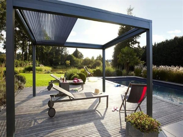 Pergola 4 pieds autoportée